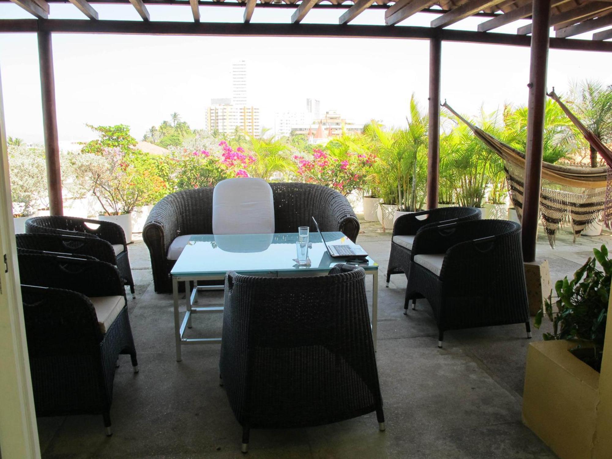 Penthouse Caribbean View And Private Pool, Cartagena Apartment Bagian luar foto