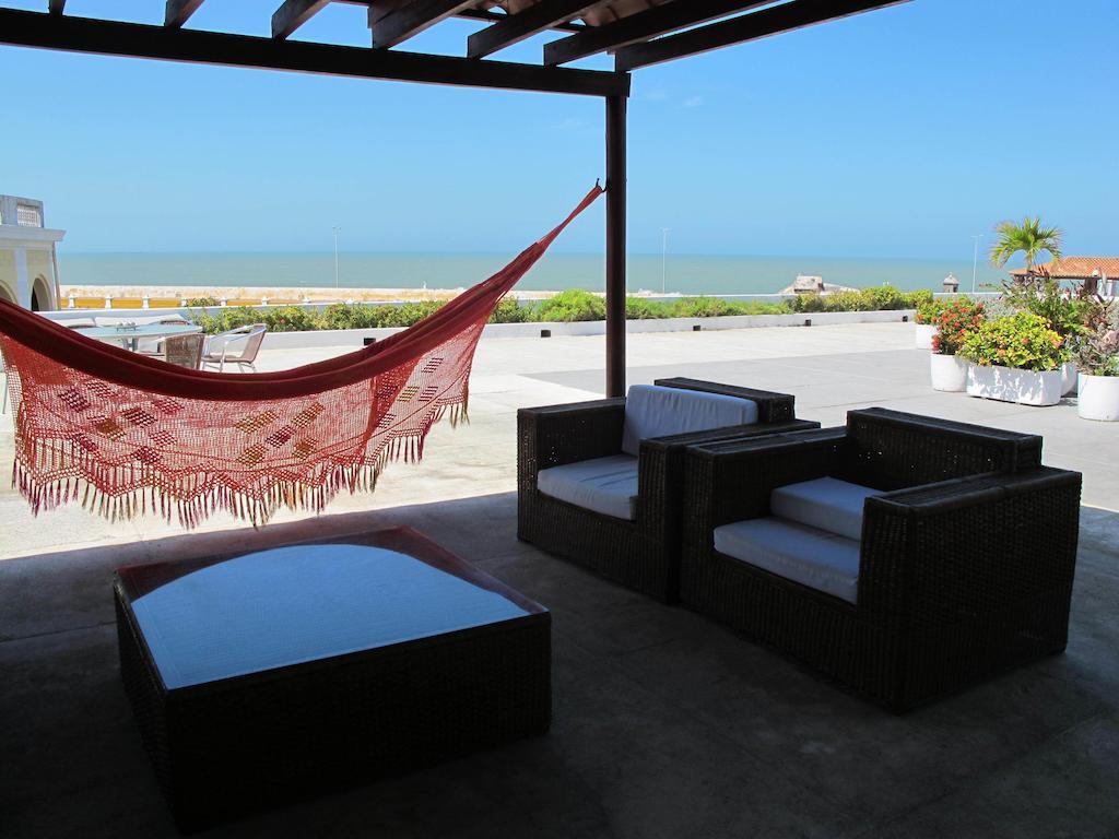 Penthouse Caribbean View And Private Pool, Cartagena Apartment Bagian luar foto