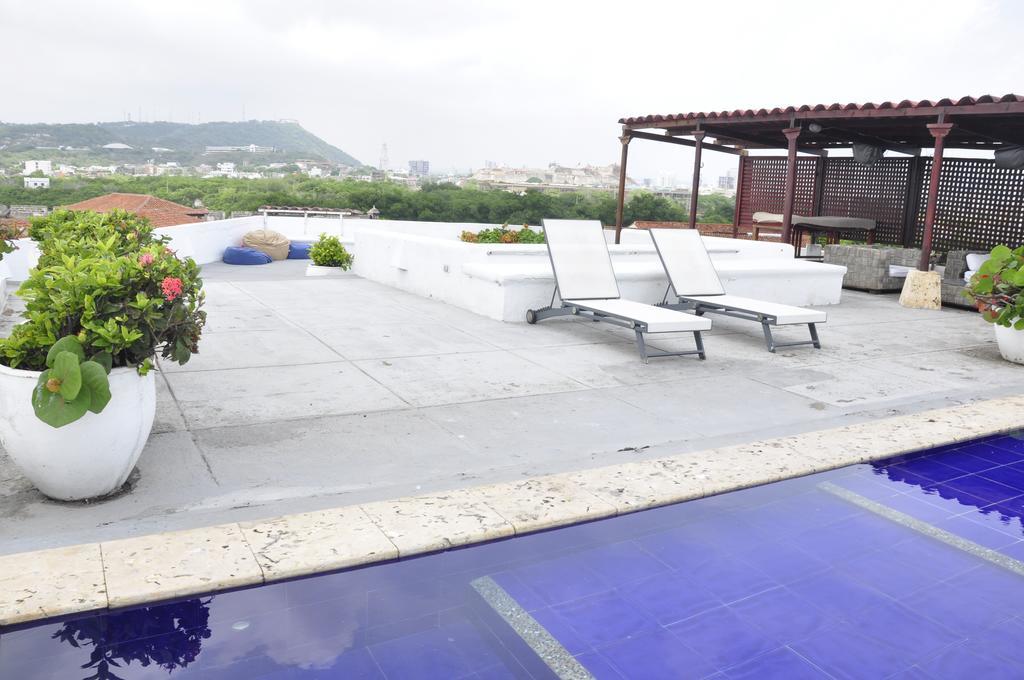 Penthouse Caribbean View And Private Pool, Cartagena Apartment Bagian luar foto