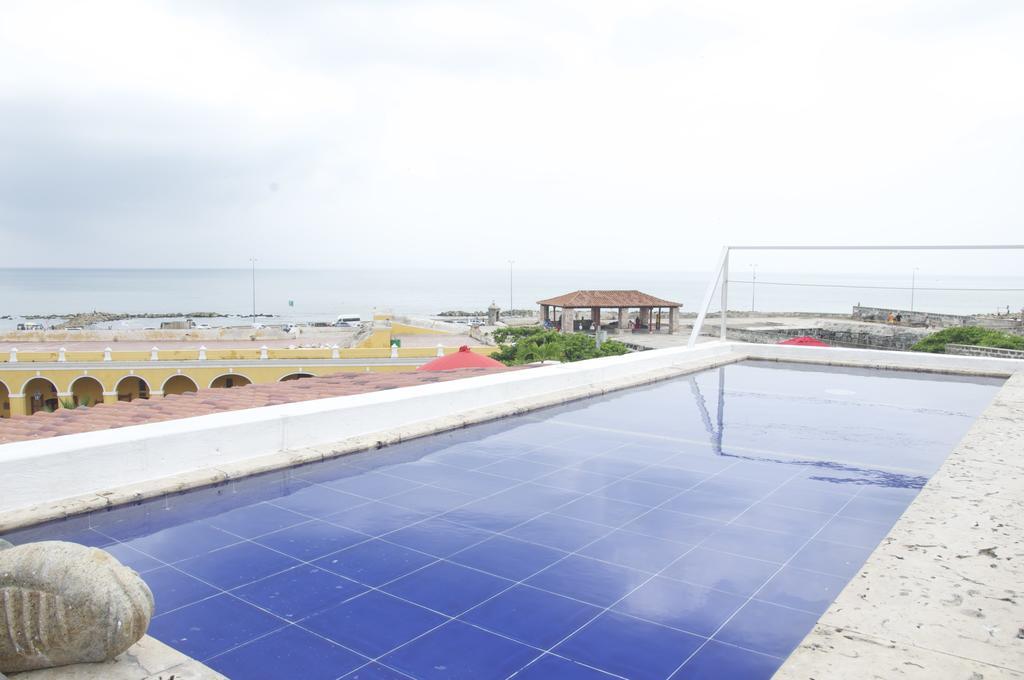 Penthouse Caribbean View And Private Pool, Cartagena Apartment Bagian luar foto