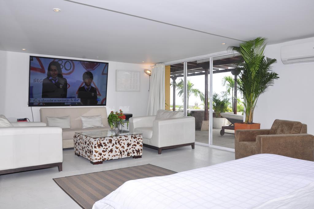 Penthouse Caribbean View And Private Pool, Cartagena Apartment Bagian luar foto