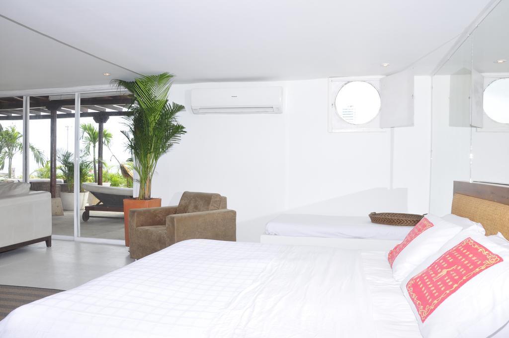 Penthouse Caribbean View And Private Pool, Cartagena Apartment Bagian luar foto