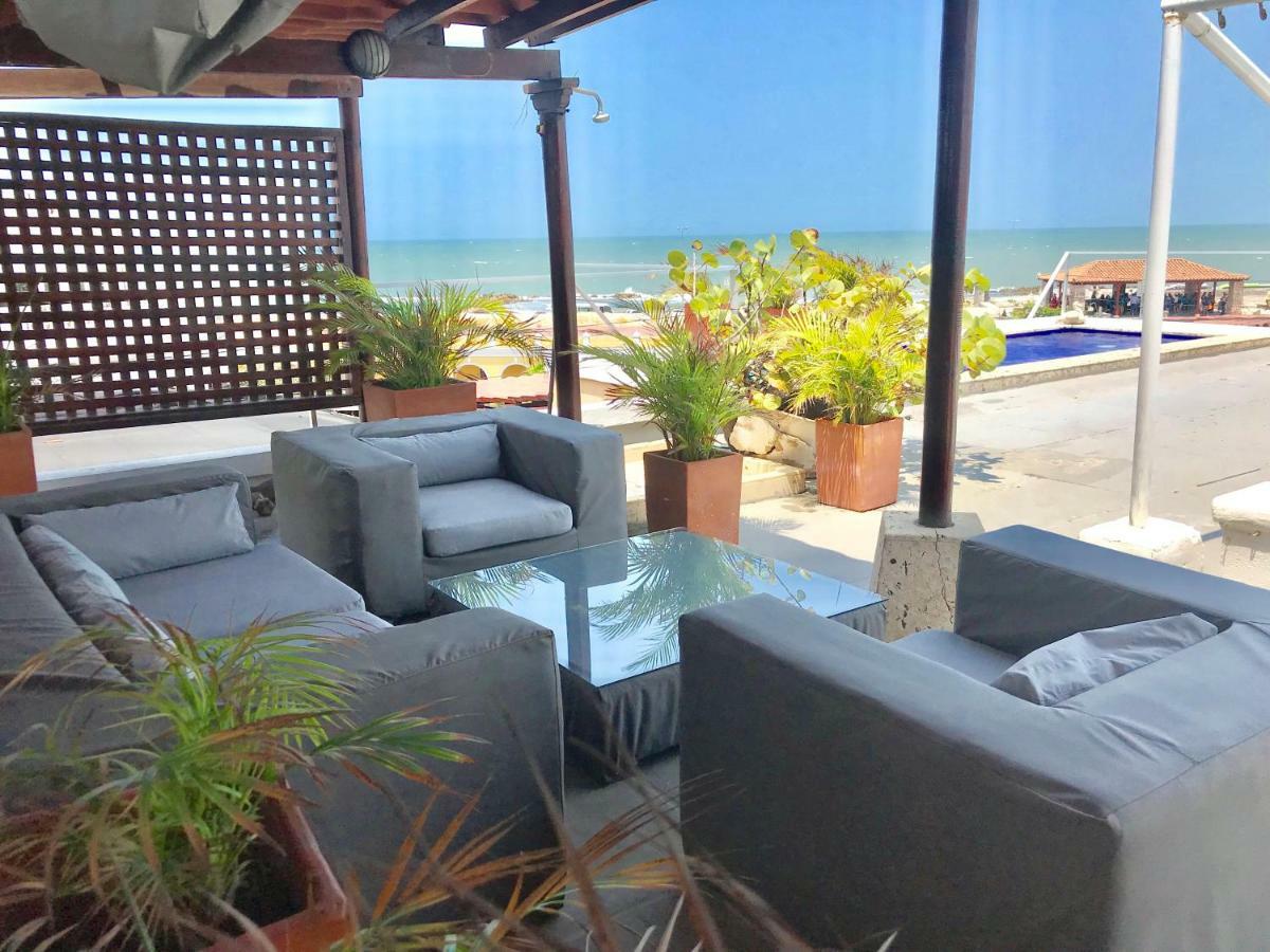 Penthouse Caribbean View And Private Pool, Cartagena Apartment Bagian luar foto